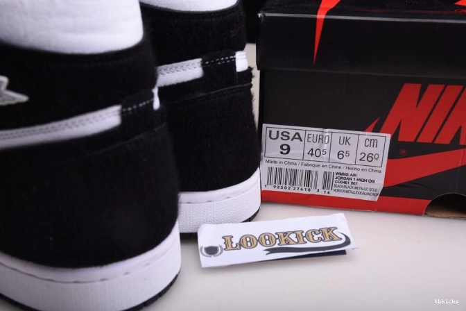 Cheap TBK Retro Jordan Air Panda 1 CD0461-007 OG High 0727